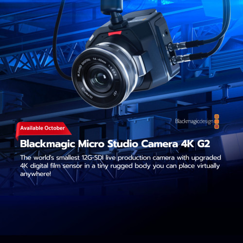 Blackmagic Micro Studio Camera 4K G2 2